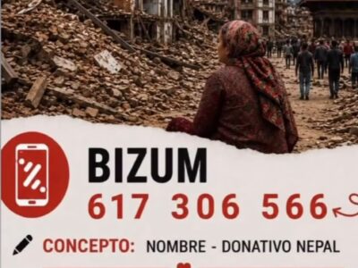 Donaciones para Nepal