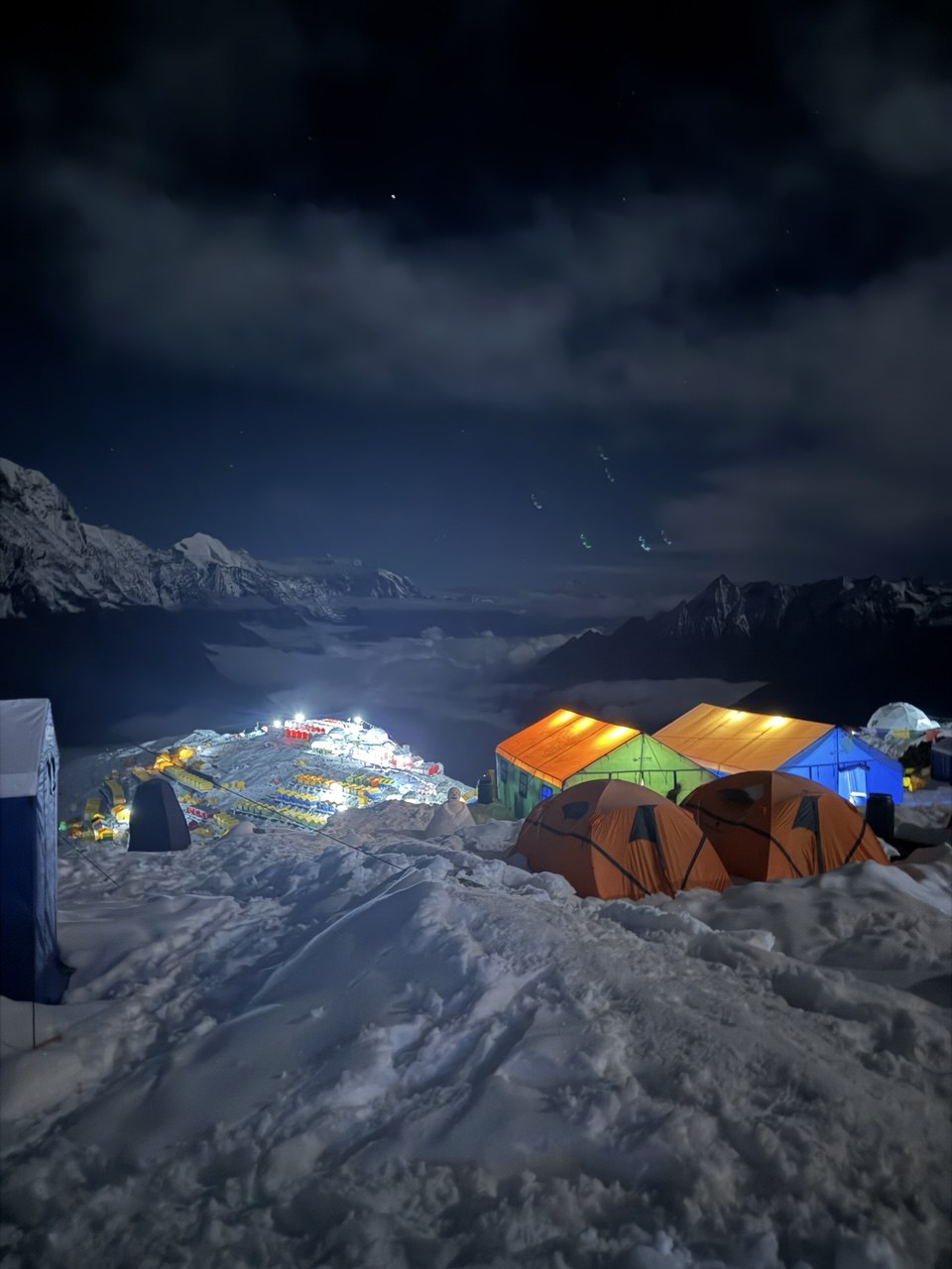 Campo base del Manaslu